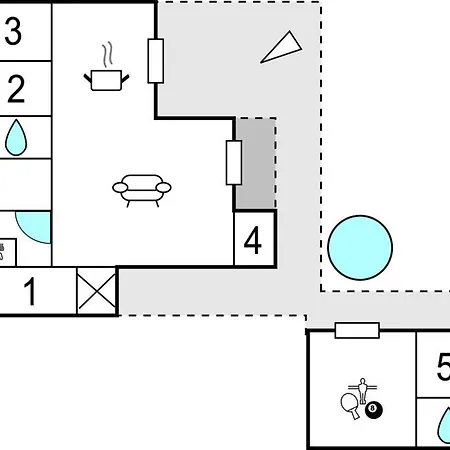 펜션 Rorbaeksovej Ejstrupholm X